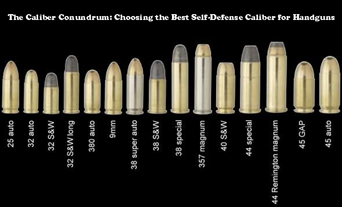 The Caliber Conundrum: Choosing the Best Self-Defense Caliber for Handguns