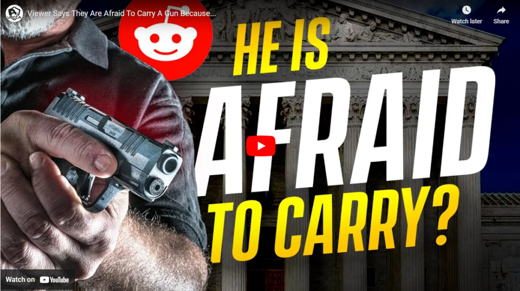 Are you Afraid to Carry? - Texas License to Carry
